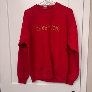 Vintage Red Bloomingdale's “Bloomies” Sweatshirt